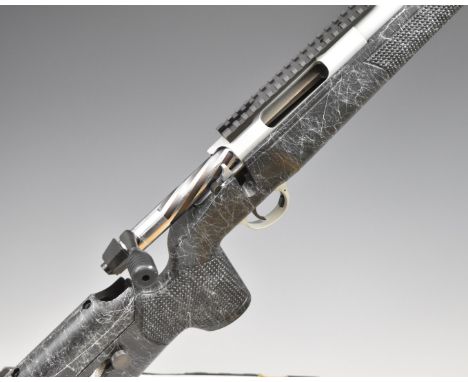 Sabatti Tactical Evo Chrome 6.5mm Creedmoor bolt-action rifle&nbsp;with textured semi-pistol grip and forend, adjustable comb
