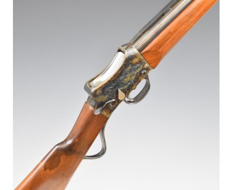 W W Greener Greener's GP Gun Martini underlever action 12 bore single barrelled shotgun with engraved lock, vented top rib an