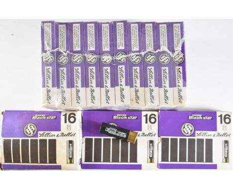 One-hundred-and-twenty-seven 16 bore Sellier & Bellot shotgun cartridges, all in original boxes. PLEASE NOTE THAT A VALID REL