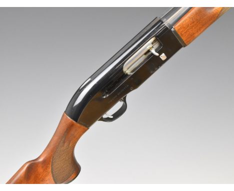 Beretta A301 12 bore 3-shot semi-automatic shotgun with chequered semi-pistol grip and forend, sling suspension loops, vented