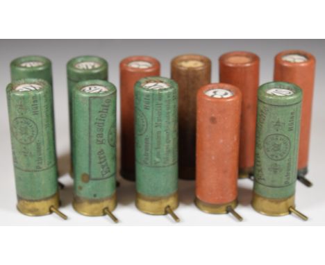 Eleven twelve bore pin fire shotgun cartridges to include Extra gasdichte PLEASE NOTE THAT A VALID RELEVANT FIREARMS/SHOTGUN 