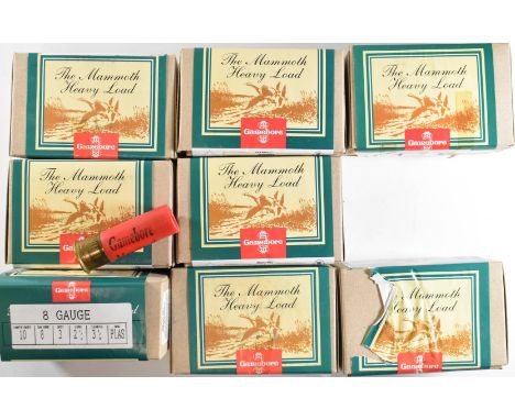 Eighty 8 bore Gamebore The Mammoth Heavy Load shotgun cartridges, all in original boxes PLEASE NOTE THAT A VALID RELEVANT FIR