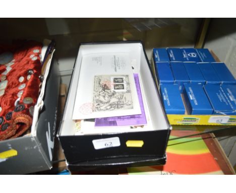 A box of First Day covers 