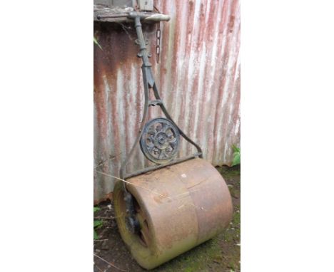 Victorian garden roller