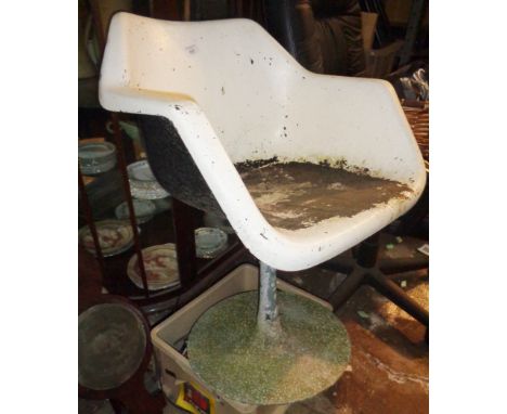 Vintage Overman of Sweden designer tub chair by Robin and Lucien Day  (in need of restoration)