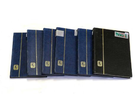 Collection in six stockbooks, duplication from the very first issues onwards, the classics in mixed condition as to be expect