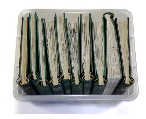 Neatly presented collection in ten Senator albums, the first book with QV to pre-decimal QEII issues incl. useful range of Ju