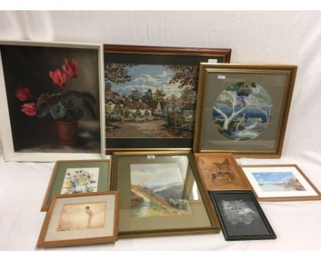 LARGE QTY OF F/G PICTURES CONSISTING OF TAPESTRY PICTURES ETC