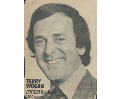 Sir Terry Wogan signed 11x8 inch vintage magazine page. Good condition. All autographs come with a Certificate of Authenticit
