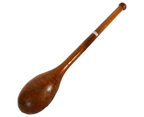 An Antique wooden knobkerrie, 58cm