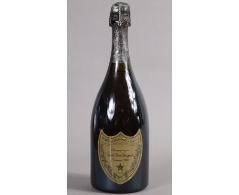 One bottle of 1982 vintage Dom Perignon champagne. 75cl.