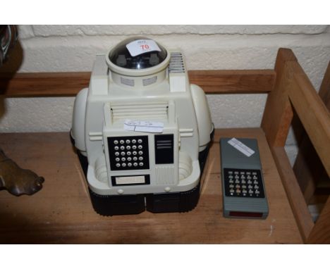BATTERY OPERATED MODEL OF A ROBOT