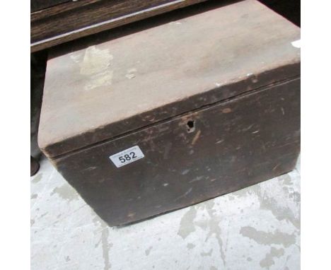 An oak tool box