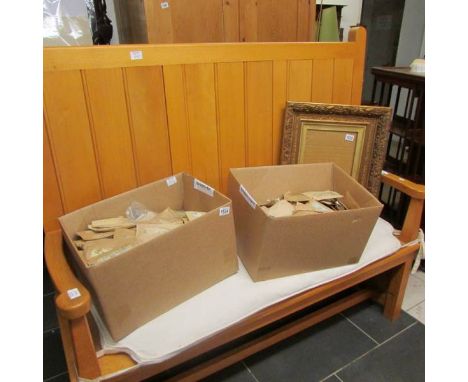 A good quality pine bench