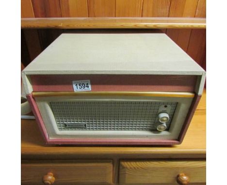 A 1960's Dansette Bermuda record player