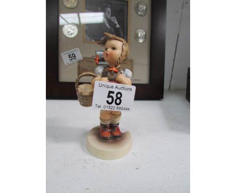 A Goebel Hummel figure 'Little Shopper'