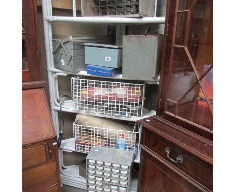 A large quantity of tool boxes, tools etc