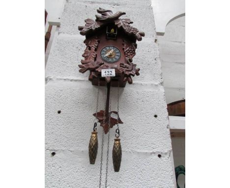 A quartz cuckoo clock