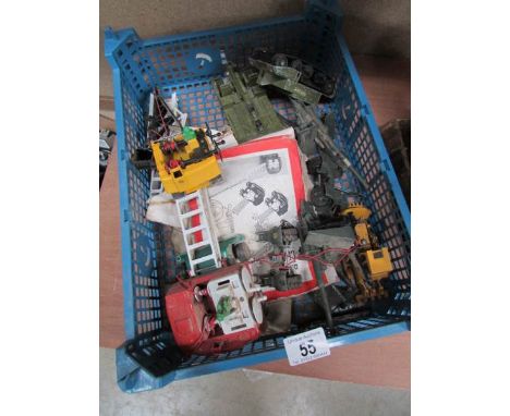 A quantity of model vehicles including Dinky and Lone Star