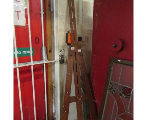 A large easel