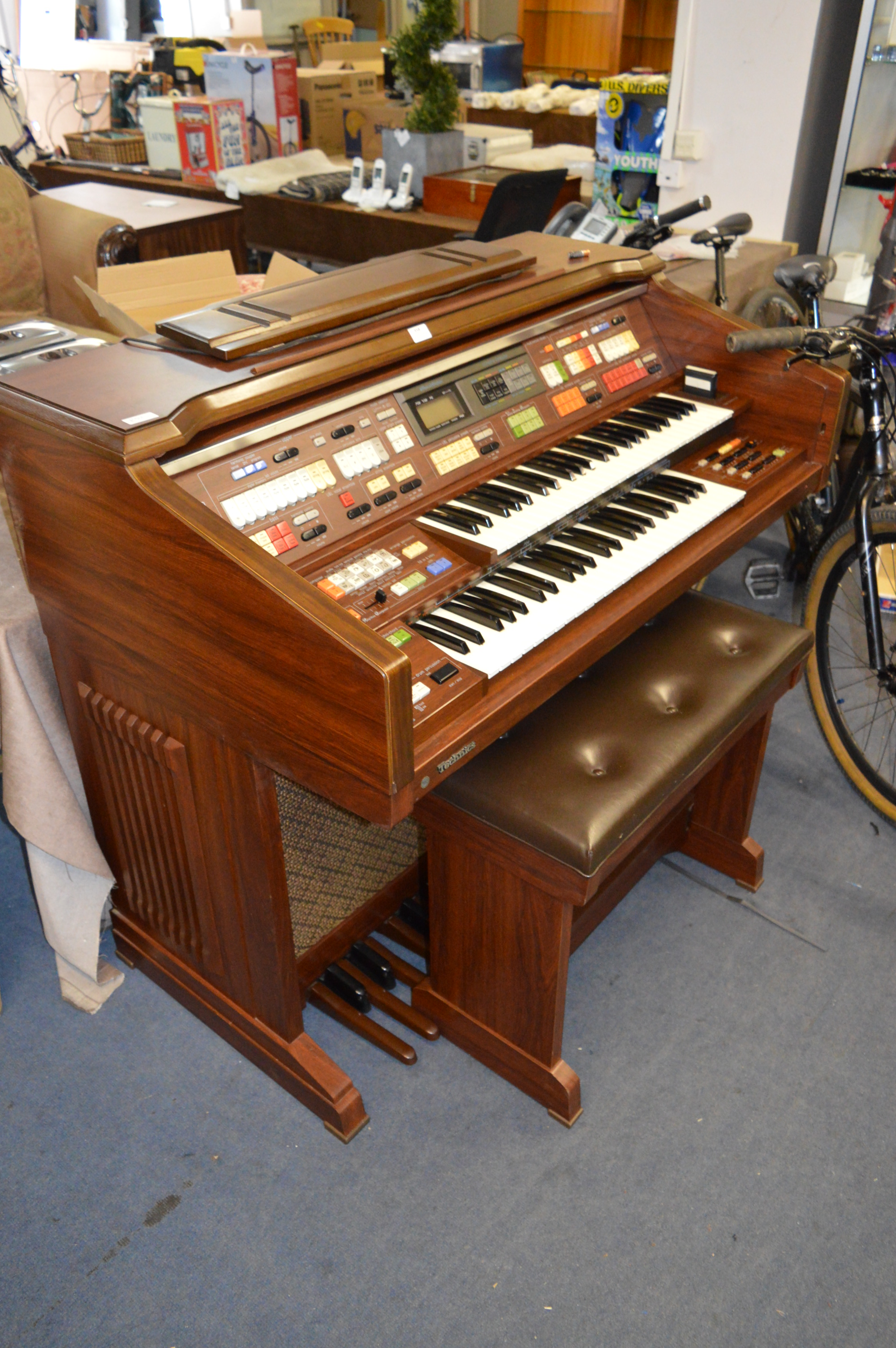 Technics PCM Sound G7 Twin Keyboard Electronic Organ