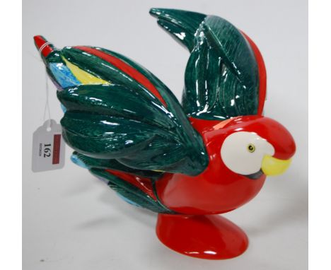 A Goebel figure of a parrot having printed Goebel West Germany 1984 mark verso, incised 3893118, height 18cm