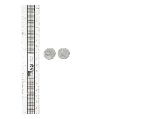 Sicily, Akragas, circa 480 BC,Silver Didrachm, 8.40g, Obv. Eagle with closed wings, stg l, AKRA behind, R.Crab, Sear 709 vari
