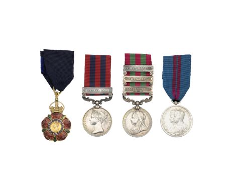 A C.I.E. group of four to Colonel A.J.Caruana, Indian Army,The Most Emininent Order of the Indian Empire, C.I.E., Companion's