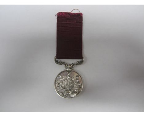 Army Long Service and Good Conduct,V.R. (51 Corpl R.Riggs, 1-19th Foot). Very fine. (1)