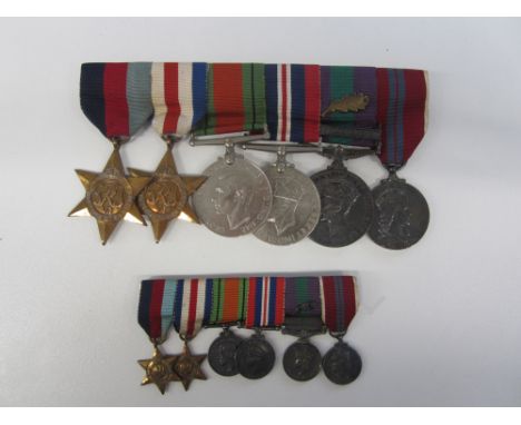 Six to Lieutenant Colonel S.Ward, Royal Army Medical Corps,1939-1945 Star; France and Germany Star; Defence Medal; War Medal;