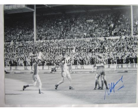 STEVE HEIGHWAY AUTOGRAPHS      Two 16 x 12 photos of Heighway´s goals in the 1971 FA Cup Final v Arsenal and in 1974 v Newcas