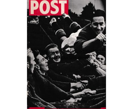 CHELSEA       Picture Post magazine 26/8/1939 with pictures and articles on Chelsea in training on the cover and pages 11-17.