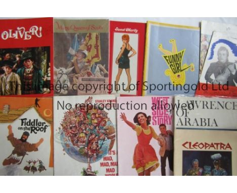 CINEMA PROGRAMMES      Twelve programmes 1946 - 1972 including The Magic Show 1946, Passionate Summer 1953, West Side Story 1