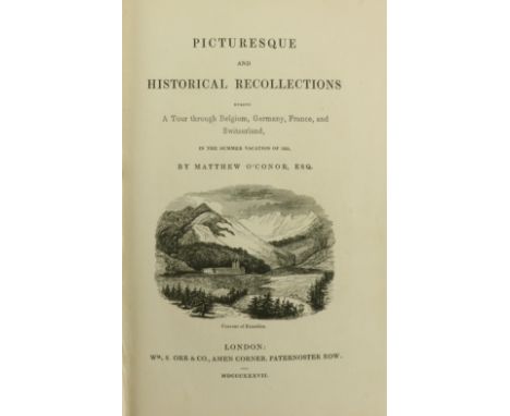 Roscommon Author - Presentation Copy  O'Conor (Matthew)&nbsp;Picturesque and Historical Recollections, During a Tour through 