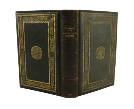 Celtic Binding:&nbsp;The Irish Crisis of 1879-80 - Proceedings of the Dublin Mansion House Relief Committee, 1880, Thick imp.