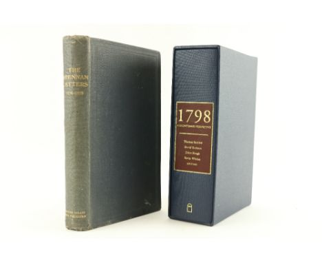 1798: H.M.S.O. - Chart (D.A.)ed.&nbsp;The Drennan Letters, roy 8vo Belfast 1931&nbsp;First Edn., port. frontis &amp; plts., c