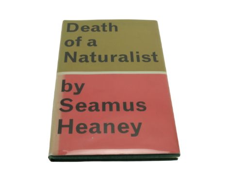 Heaney (Seamus)&nbsp;Death of a Naturalist, L. 1966, Faber, orig. cloth, orig. d.w., lower spine slightly faded as usual, els