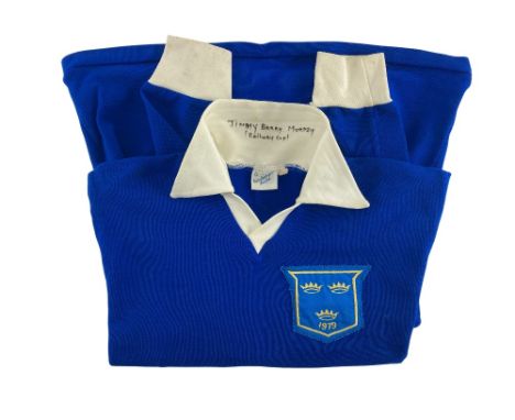 Jimmy Barry Murphy Railway Cup Jersey 1979  G.A.A., Munster, A 1979 match worn Railway Cup Jersey, the blue ground design wit