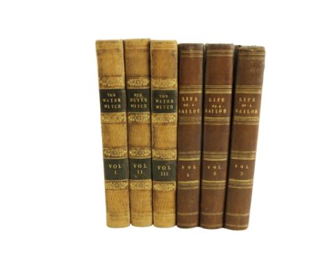 [Cooper (James Fenimore)]&nbsp;The Water Witch, or&nbsp;The Skimmer of the Seas, A Tale, 3 vols. 12mo Lond. (H. Colburn &amp;