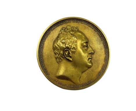 Medal: Naval Interest: John Henning the Elder (1771-1851)&nbsp;A Medal commemorating the appointment of the Duke of Clarence 