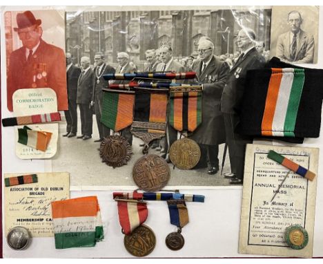 The Frank McPartlin (GPO Garrison) Collection of Medals &amp; Artefacts  Medals - 1916-45,&nbsp;A collection of important Med