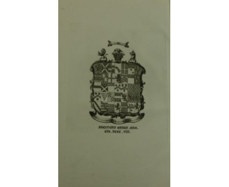 One of 50 Copies Only  Grace (Sheffield)comp.&nbsp;An Ancient Feudal War Song entitled Grasagh Aboe, (The Cause of the Graces