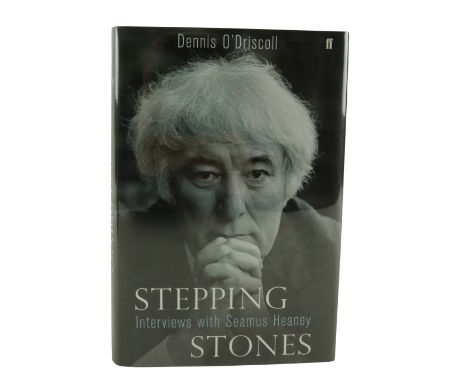 Signed First Edition  Heaney (Seamus) &amp; O'Driscoll (Dennis)&nbsp;Stepping Stones&nbsp;[interviews] L. 2008, Faber,&nbsp;F