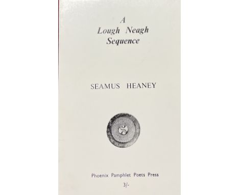 Heaney (Seamus)&nbsp;A Lough Neagh Sequence, Phoenix Pamphlet Poets Press, Manchester 1969,&nbsp;First Edn., orig. wrappers, 