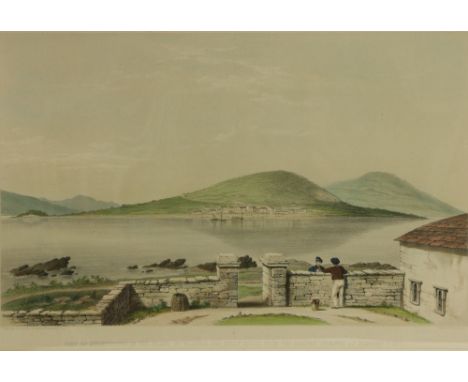 Attractive &amp; Rare coloured Views of Valentia  Co Kerry:&nbsp;After William Fitzroy Knight, Irish (b. c. 1823) A rare Set 