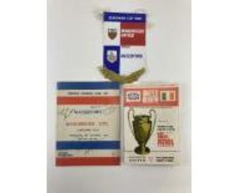 Programmes:&nbsp; Soccer:&nbsp;Waterford A.F.C. &amp; others (1960's - 80's) a collection of Official and Souvenir Programmes