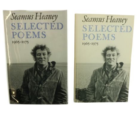 Heaney (Seamus)&nbsp;Selected Poems 1965-1975, L. (Faber) 1980,&nbsp;First Edn., orig.cl. in d.w., fine; with the First Paper
