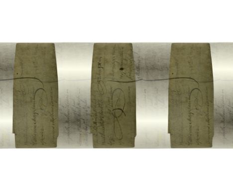 Co. Tipperary: Marriage Settlement of 1781.  A&nbsp;very large Indenture (3 membranes), being the marriage settlement, dated 