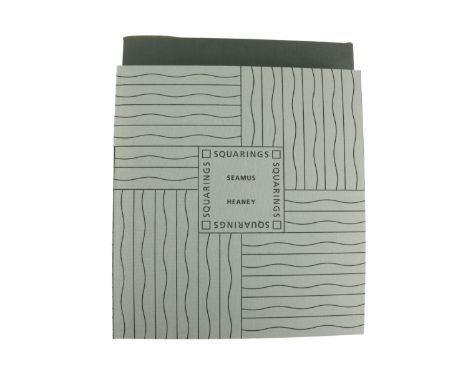 Signed by Author &amp; Artist, Sol Lewitt  Heaney (Seamus)&nbsp;Squarings, 48 poems, with 48 drawings by Sol Lewitt, intro. H