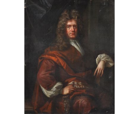 English School (17th century)A three quarter length portrait of a gentlemanOil on canvas127 x 103cm (50 x 40½ in.)Provenance: